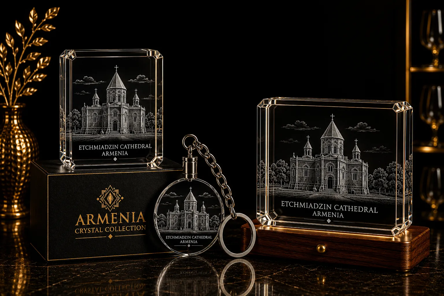 Etchmiadzin Armenia Crystal Collection product showcase