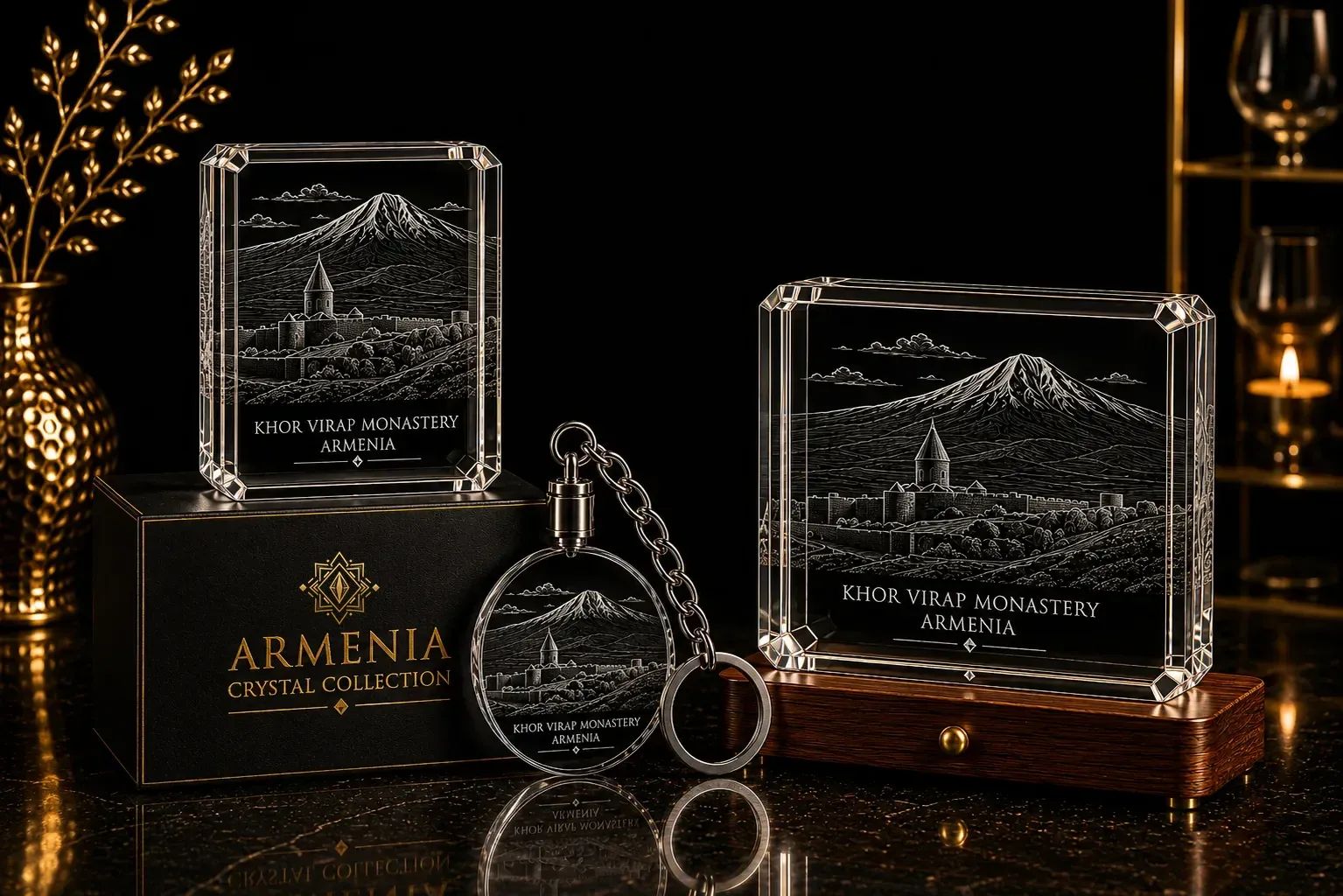 Khor Virap Armenia Crystal Collection product showcase