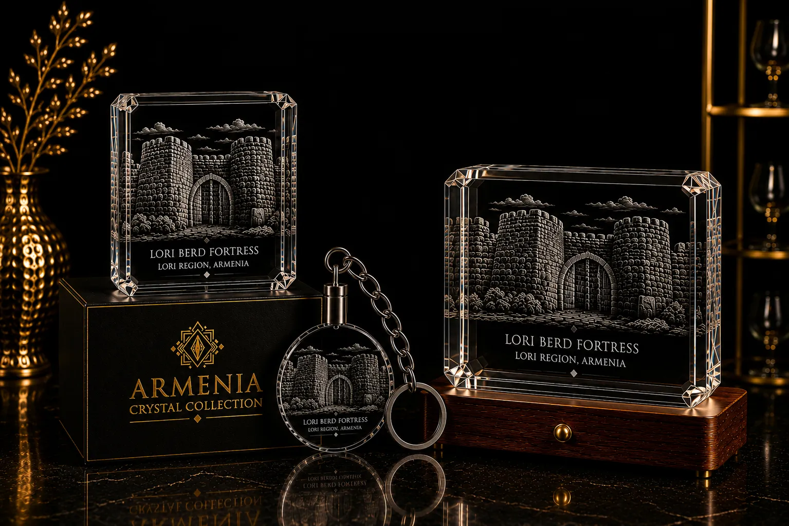 Lori Fortress Armenia Crystal Collection product showcase