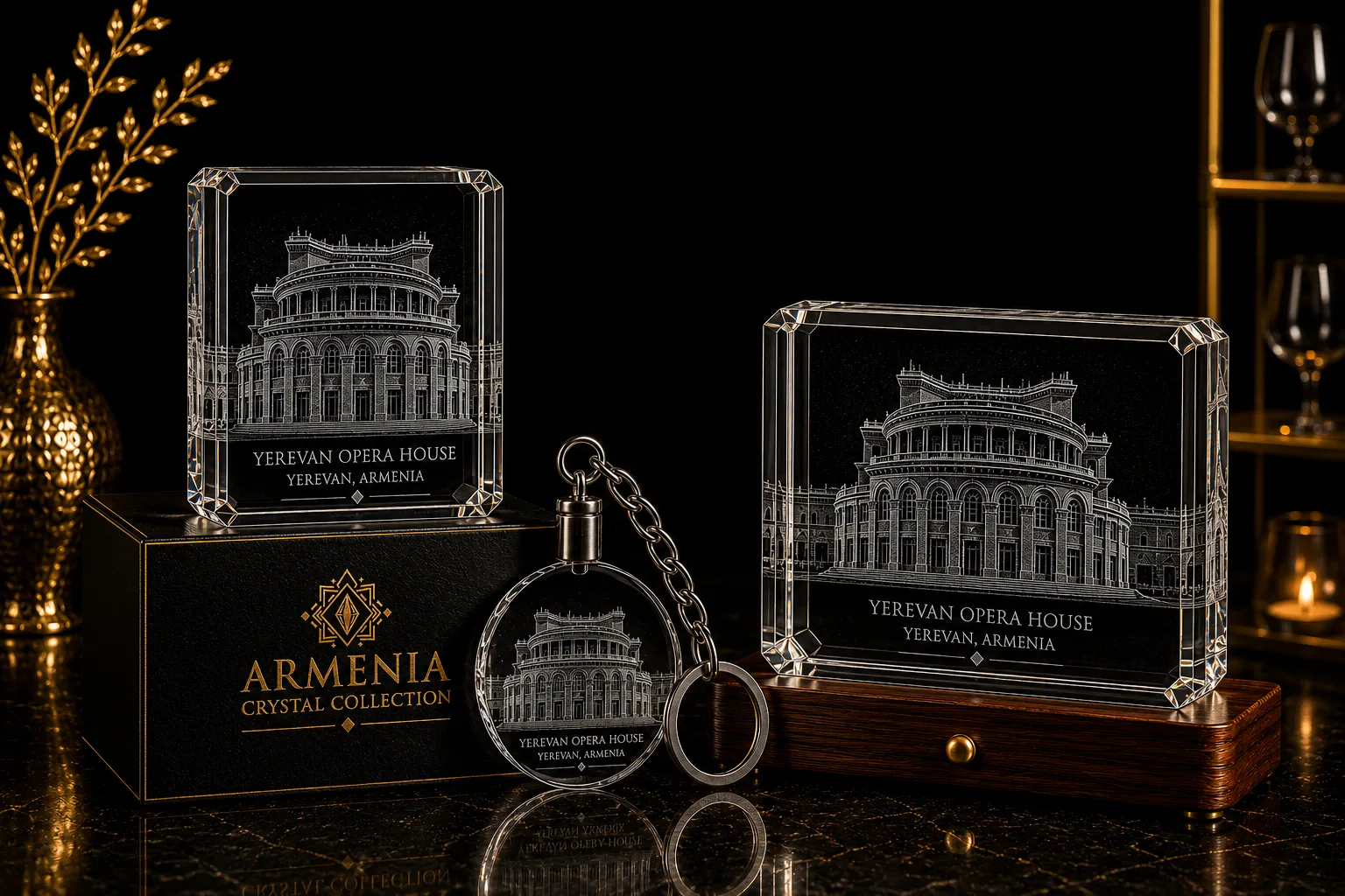 Yerevan Opera Armenia Crystal Collection product showcase