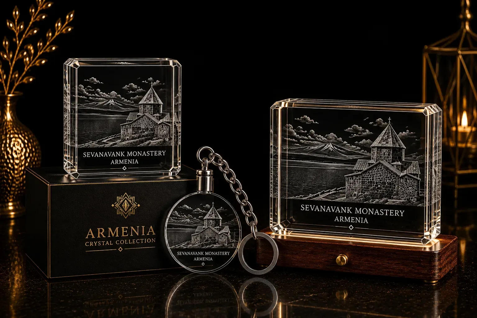 Sevanavank Armenia Crystal Collection product showcase