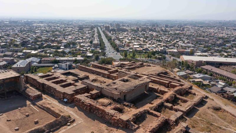 Erebuni Fortress from above
