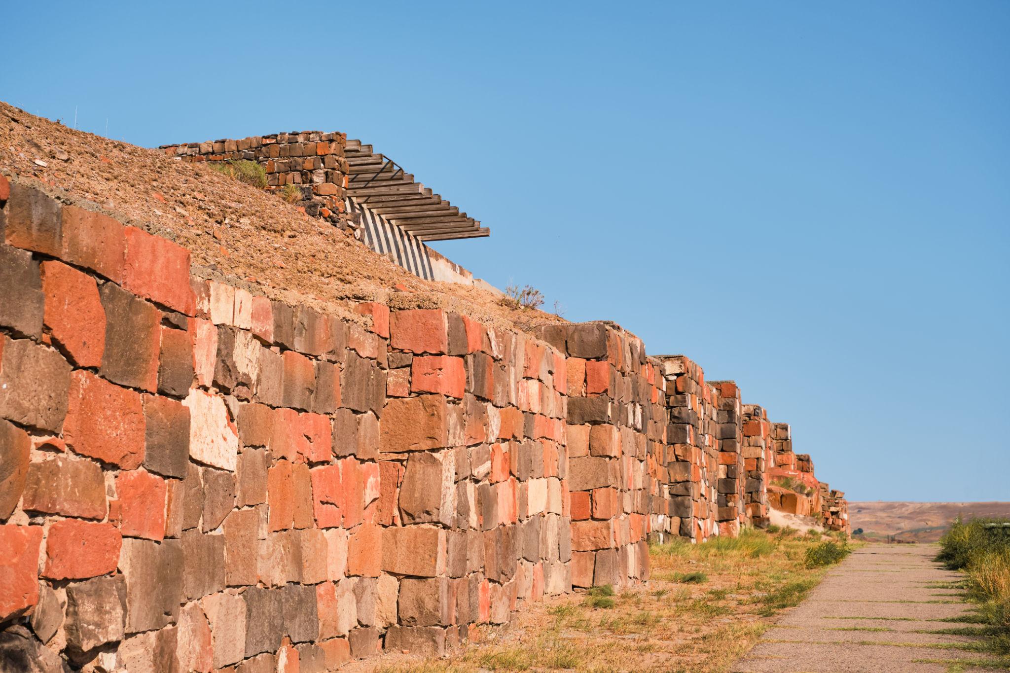 Erebuni Fortress crystal artwork