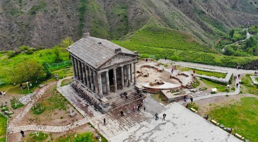 Garni Temple landscape