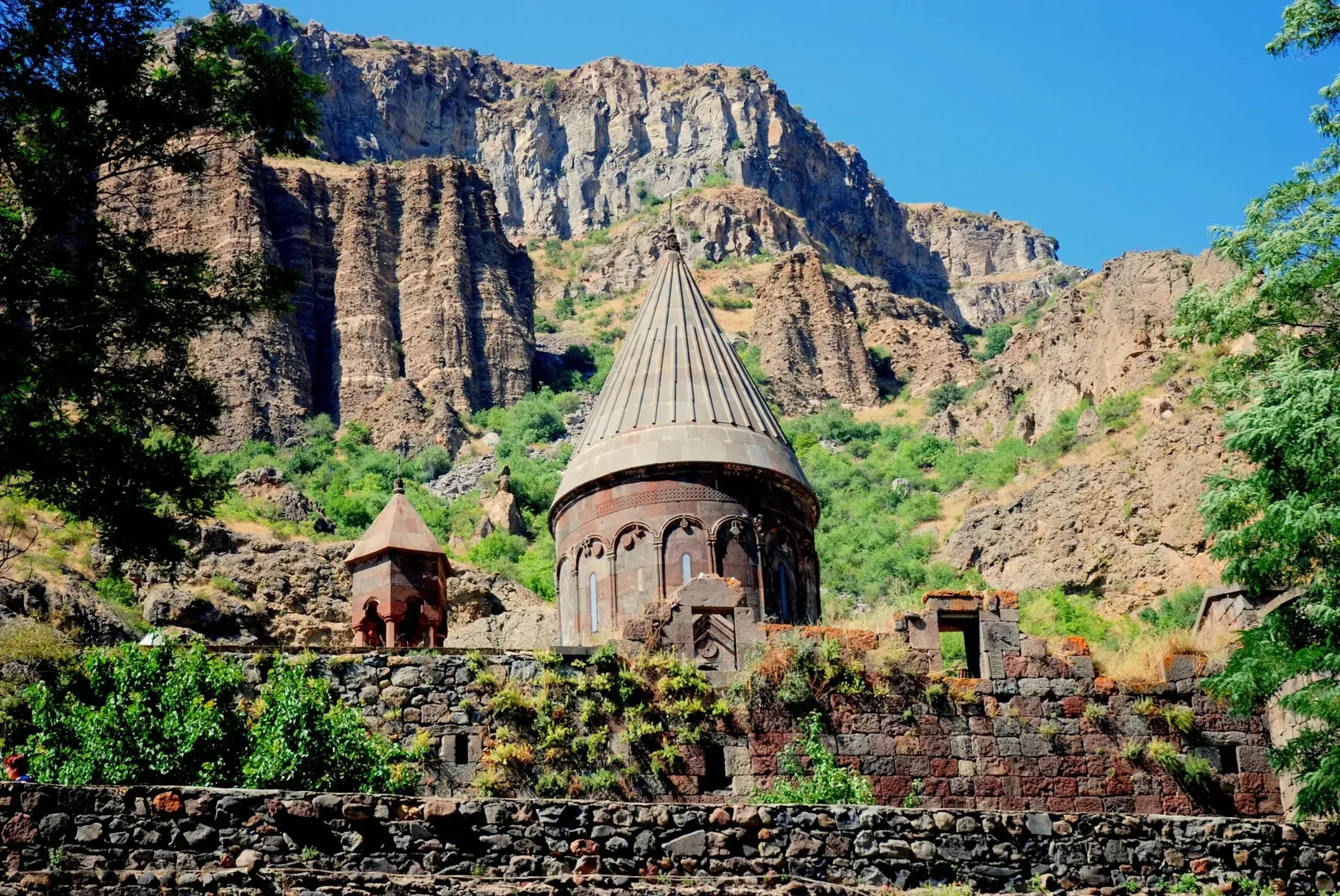 Geghard Monastery in the Azat Valley