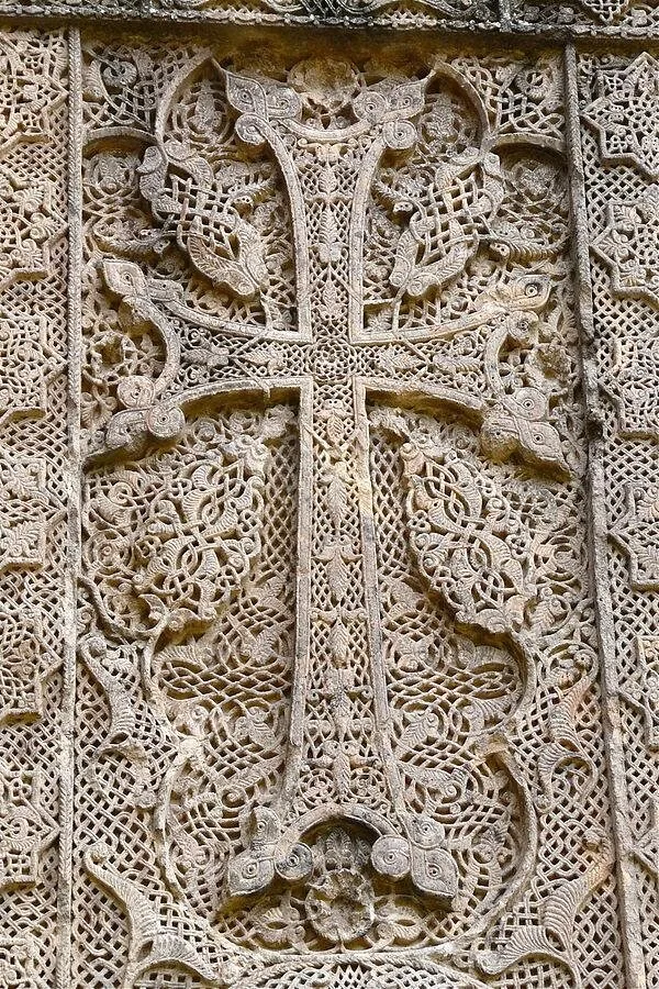 Embroidered Khachkar